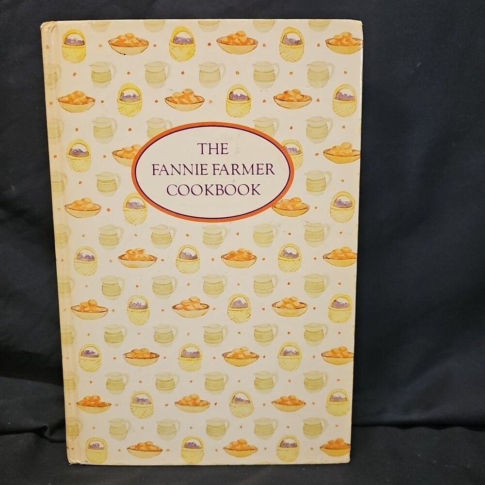 The Fannie Farmer Cookbook Hard Cover Knopf New York 12th Edition 1987 Vintage